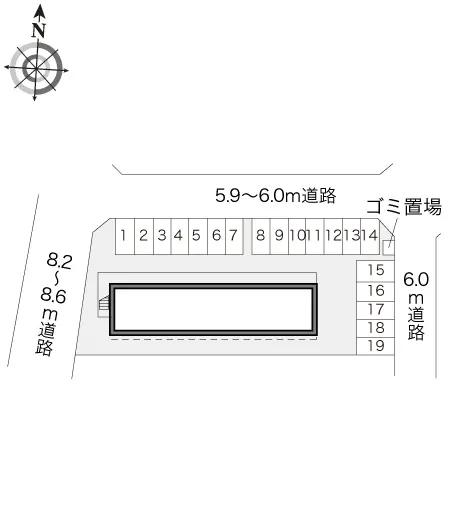 ★手数料０円★茂原市鷲巣 月極駐車場